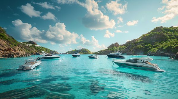 Perfect boat rental in St Barts